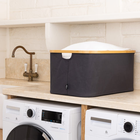 Large Foldable Bamboo Basket