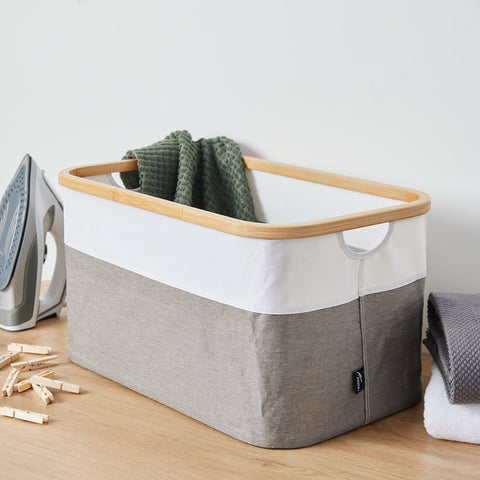 Foldable Bamboo Basket