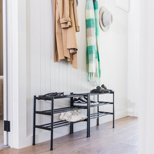 Best Shoe Storage Solutions for Small Entryways and Bedrooms