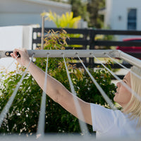 Compact Folding Frame Clothesline