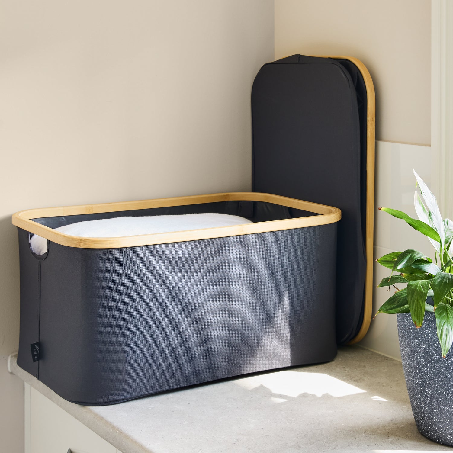 Large Foldable Bamboo Basket