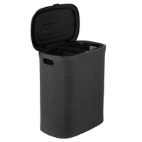 90L Dual Compartment Laundry Hamper