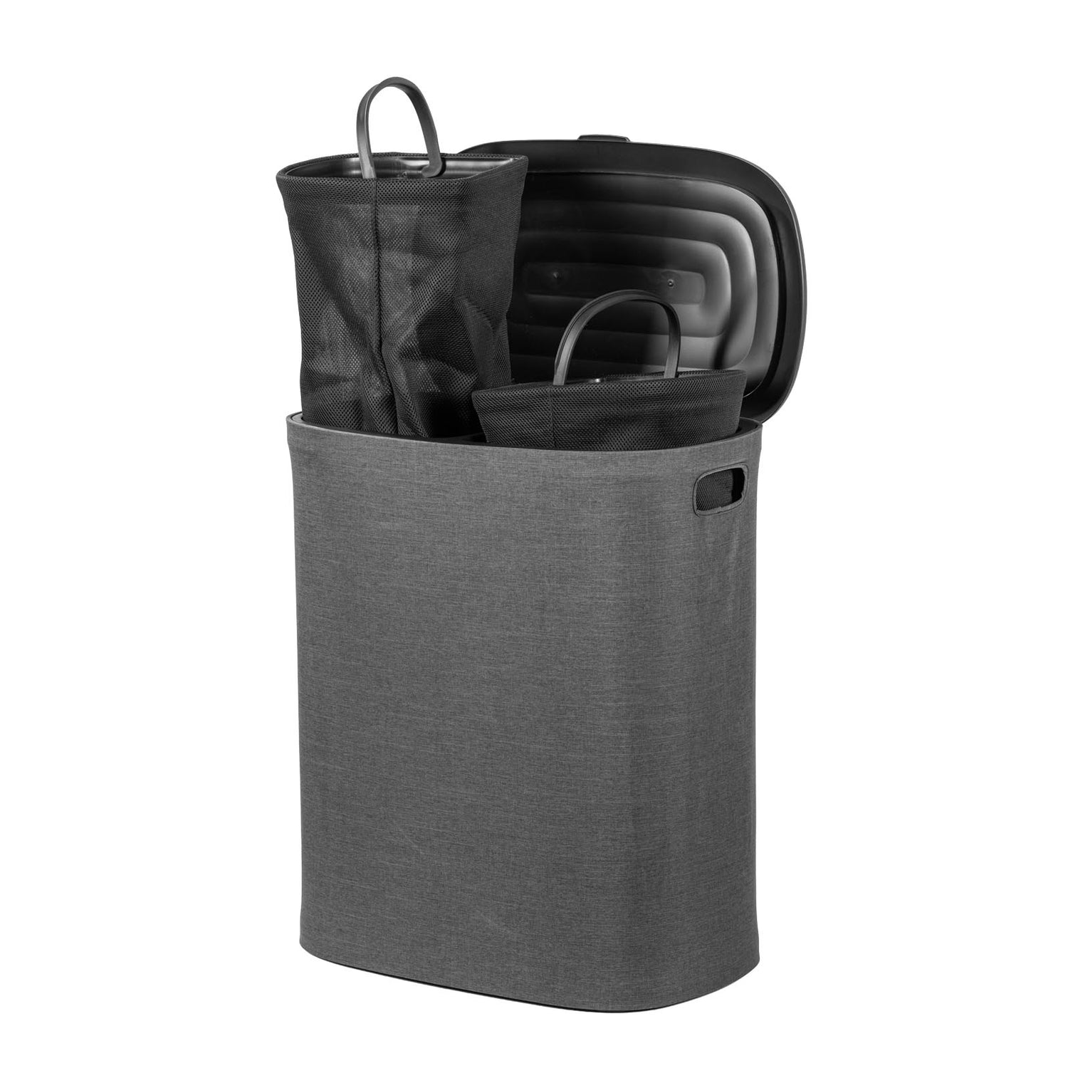 90L Dual Compartment Laundry Hamper