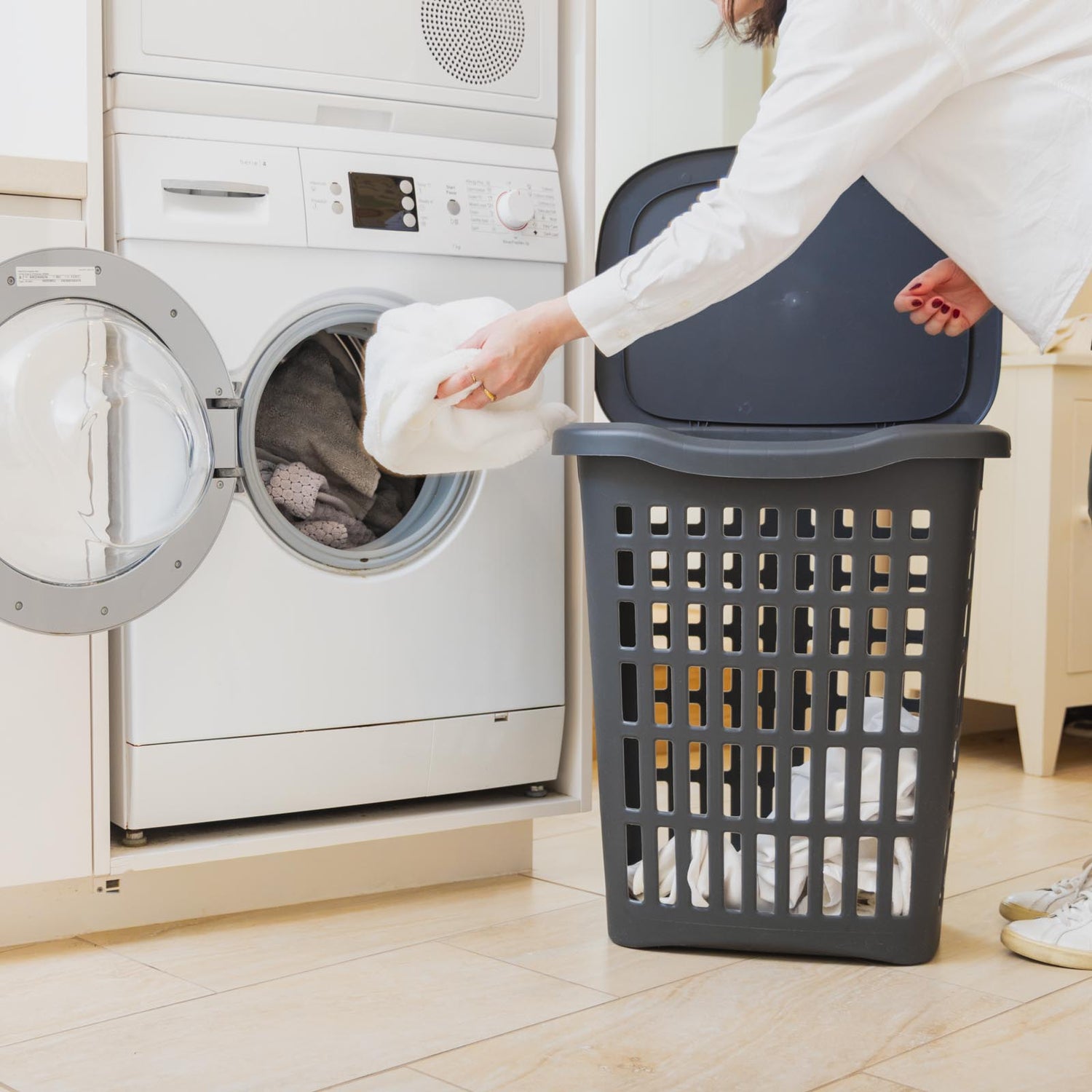 Soft Grip Laundry Hamper
