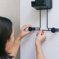 Wall & Door Mounted Iron Caddy