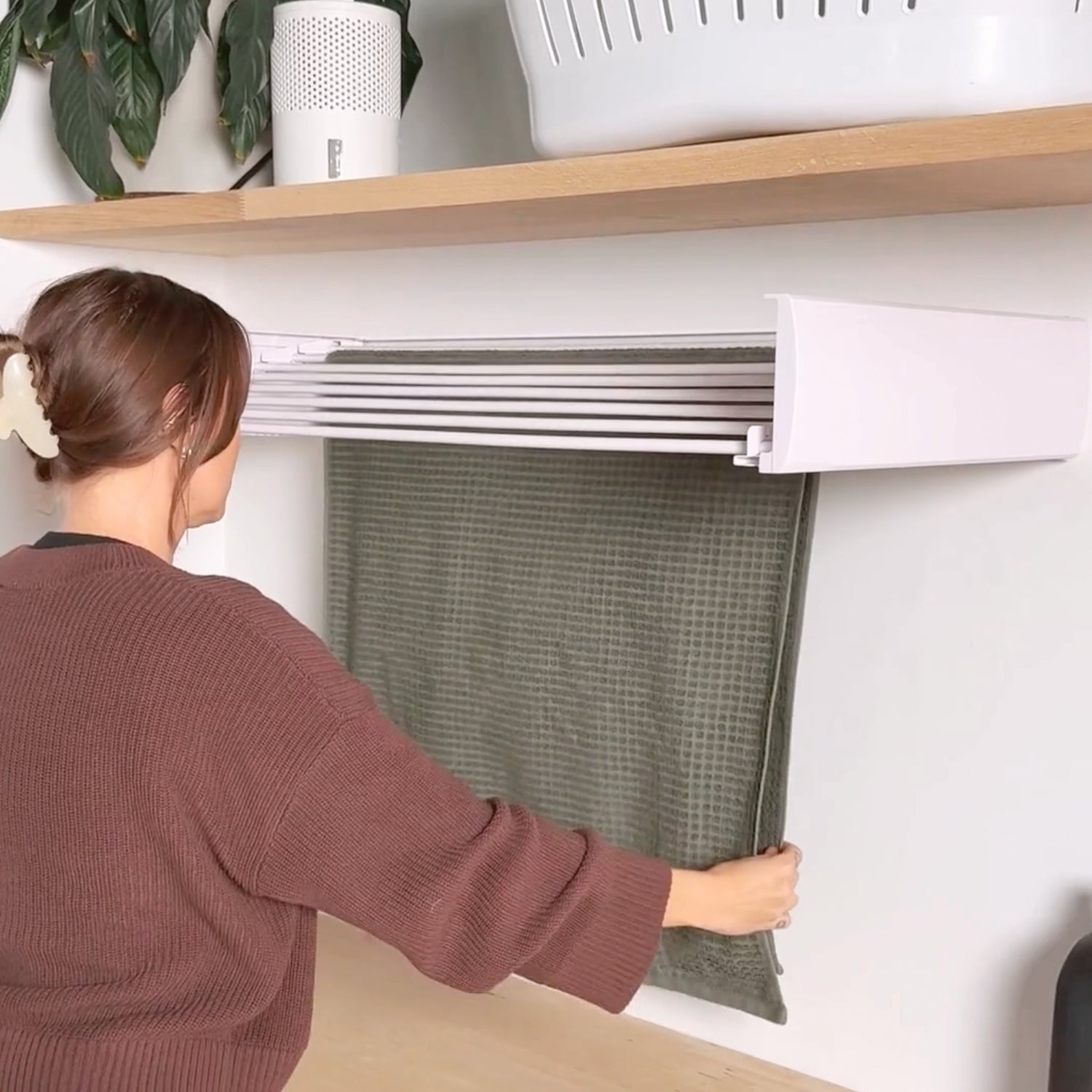 8m Wall Mounted Indoor Drying Rack